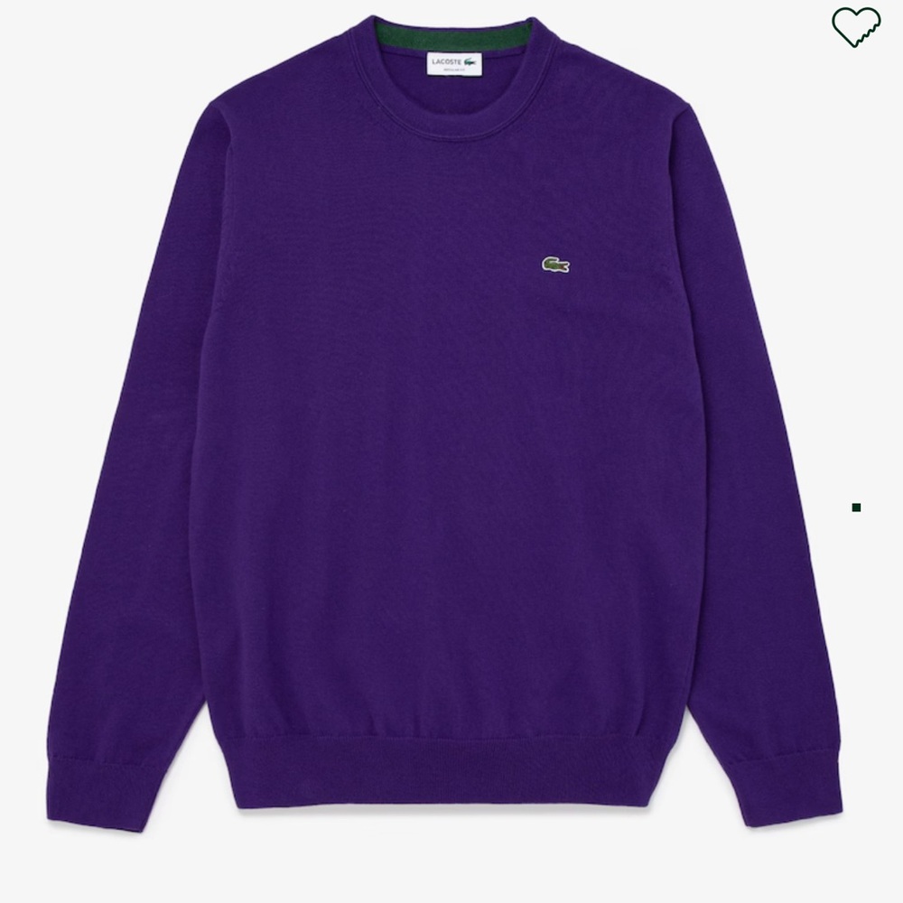 Lacoste Men's Blue Crewneck Sweater